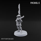 Priming the Volley Human Ashigaru Musketeers — E