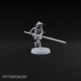 Charging Headlong Human Ashigaru Spearman A