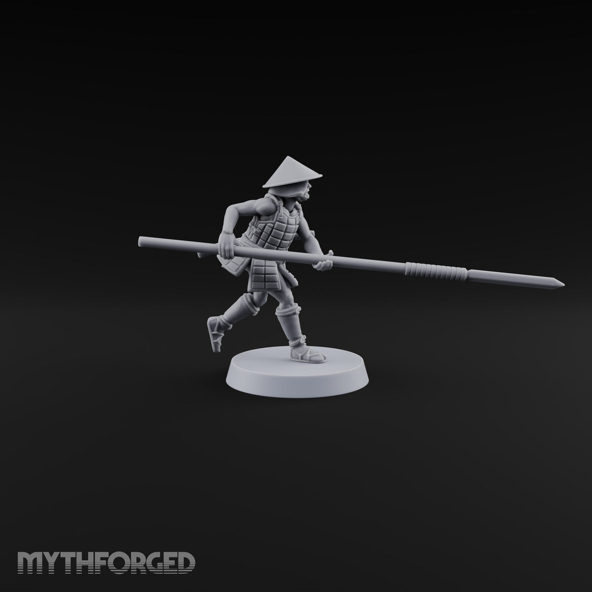 Charging Headlong Human Ashigaru Spearmen — A