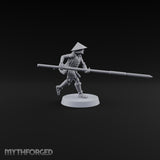 Charging Headlong Human Ashigaru Spearmen — A