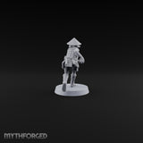 Charging Headlong Human Ashigaru Spearman A