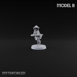 Charging Headlong Human Ashigaru Spearman B