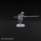 Charging Headlong Human Ashigaru Spearman C