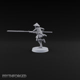 Charging Headlong Human Ashigaru Spearman C