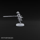 Charging Headlong Human Ashigaru Spearman C