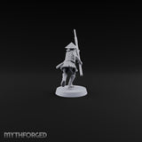 Charging Headlong Human Ashigaru Spearman D