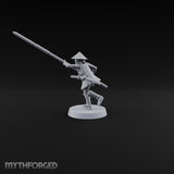 Charging Headlong Human Ashigaru Spearman D