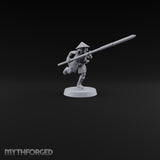 Charging Headlong Human Ashigaru Spearmen — E