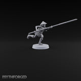 Charging Headlong Human Ashigaru Spearmen — E