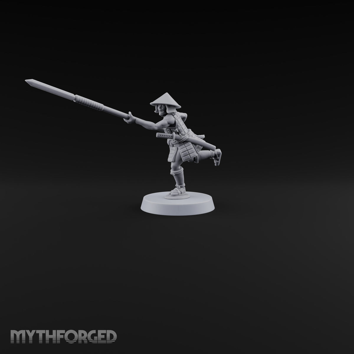 Charging Headlong Human Ashigaru Spearman E