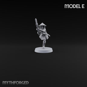 Charging Headlong Human Ashigaru Spearman E