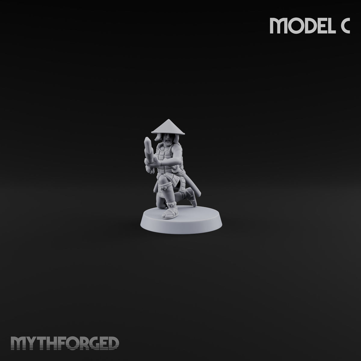Digging In Human Ashigaru Spearmen — C
