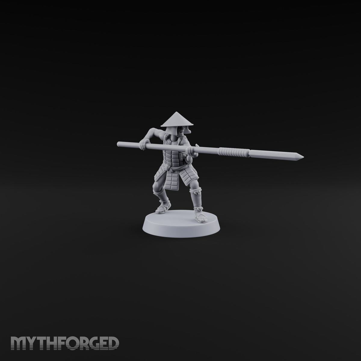 Digging In Human Ashigaru Spearmen — D
