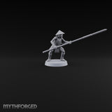 Digging In Human Ashigaru Spearmen — E