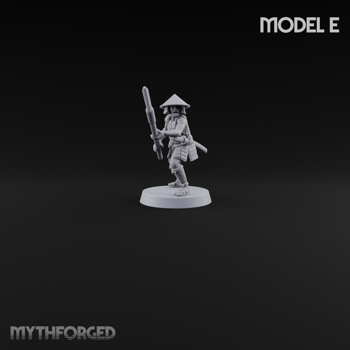 Digging In Human Ashigaru Spearmen — E