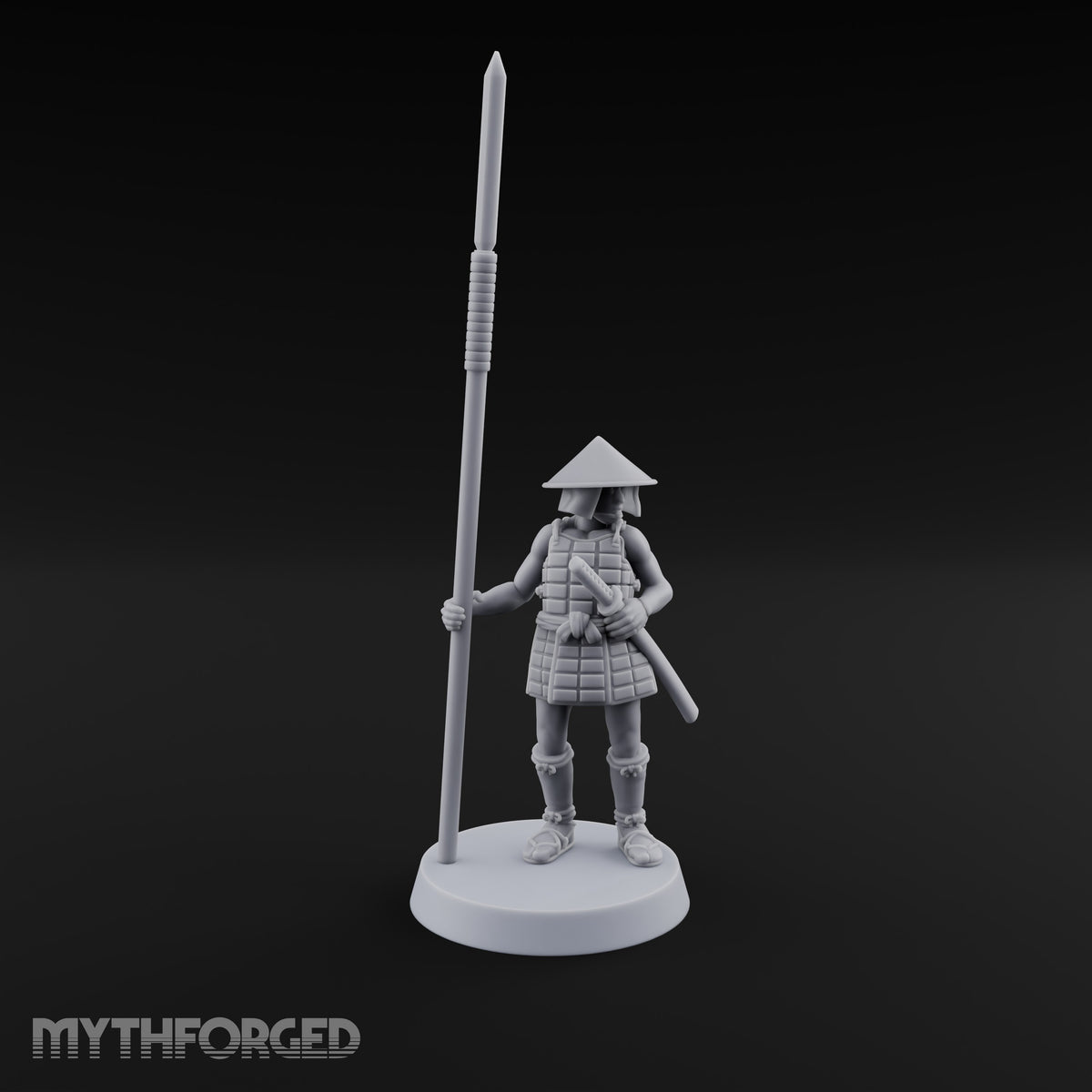 At Spear's Rest Human Ashigaru Spearman A