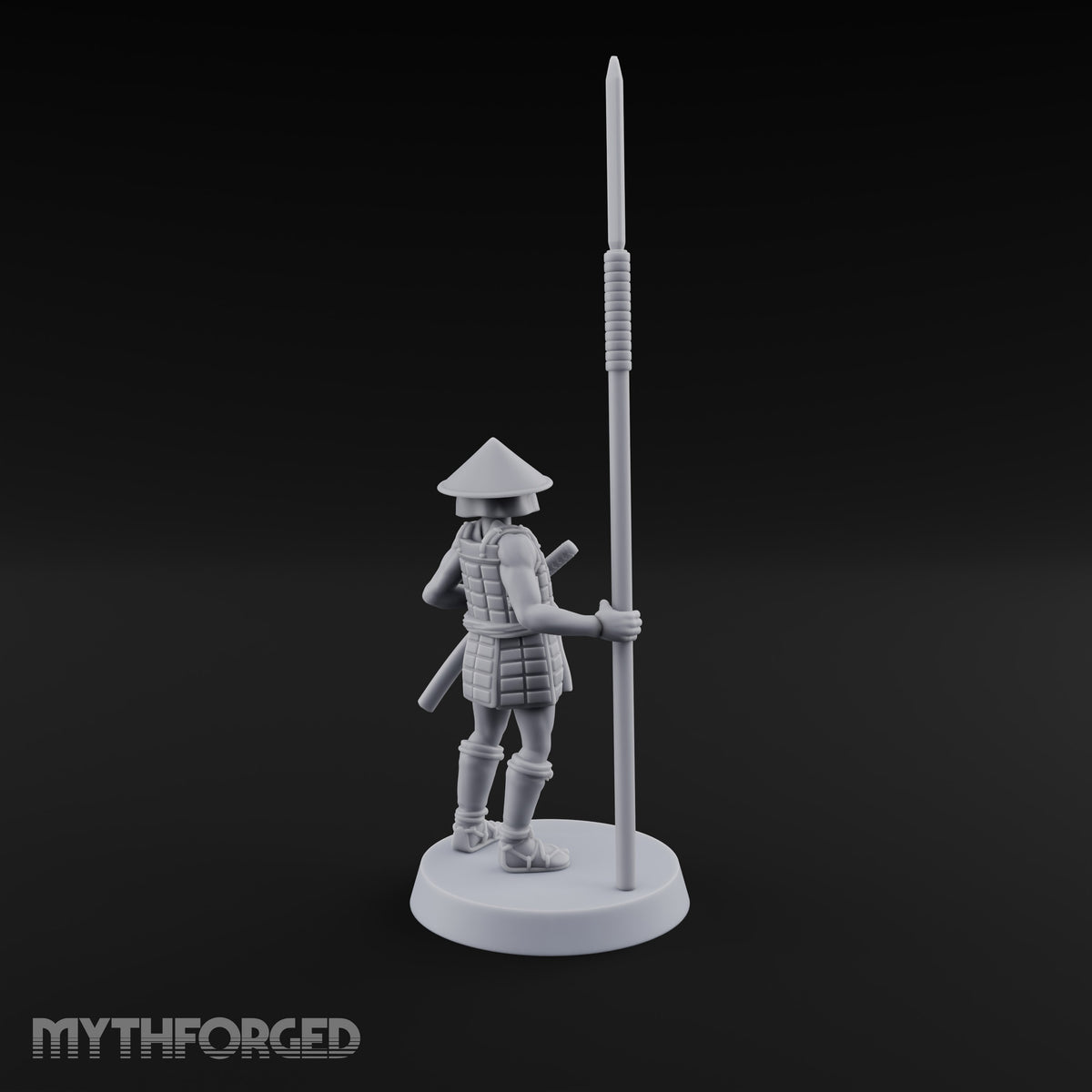 At Spear's Rest Human Ashigaru Spearman A