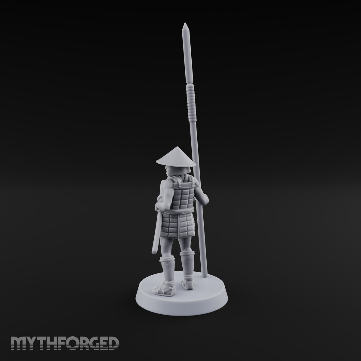 At Spear's Rest Human Ashigaru Spearman A