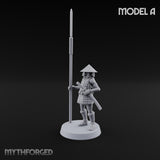 At Spear's Rest Human Ashigaru Spearman A