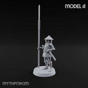 At Spear's Rest Human Ashigaru Spearman A