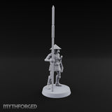 At Spear's Rest Human Ashigaru Spearman B