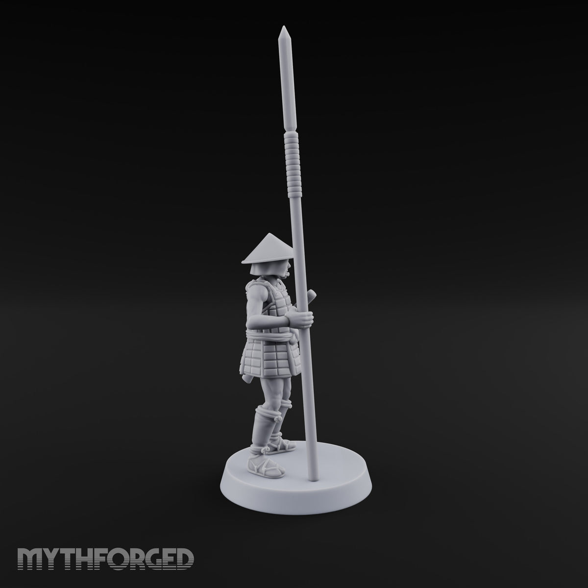 At Spear's Rest Human Ashigaru Spearman B