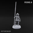 At Spear's Rest Human Ashigaru Spearman B