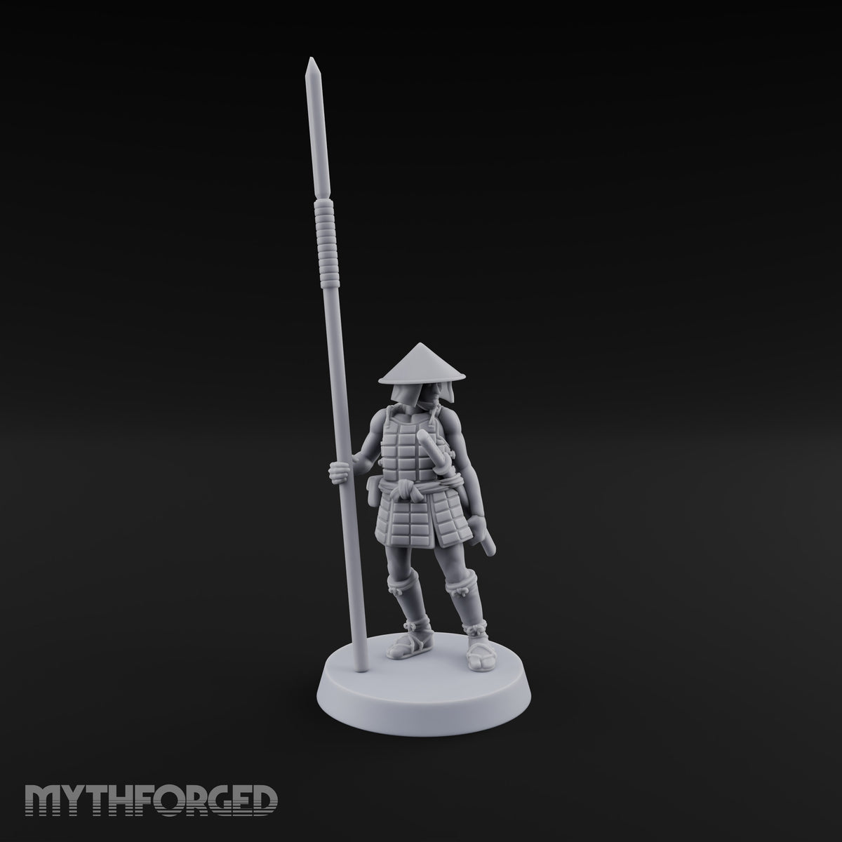 At Spear's Rest Human Ashigaru Spearman C