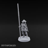 At Spear's Rest Human Ashigaru Spearman C