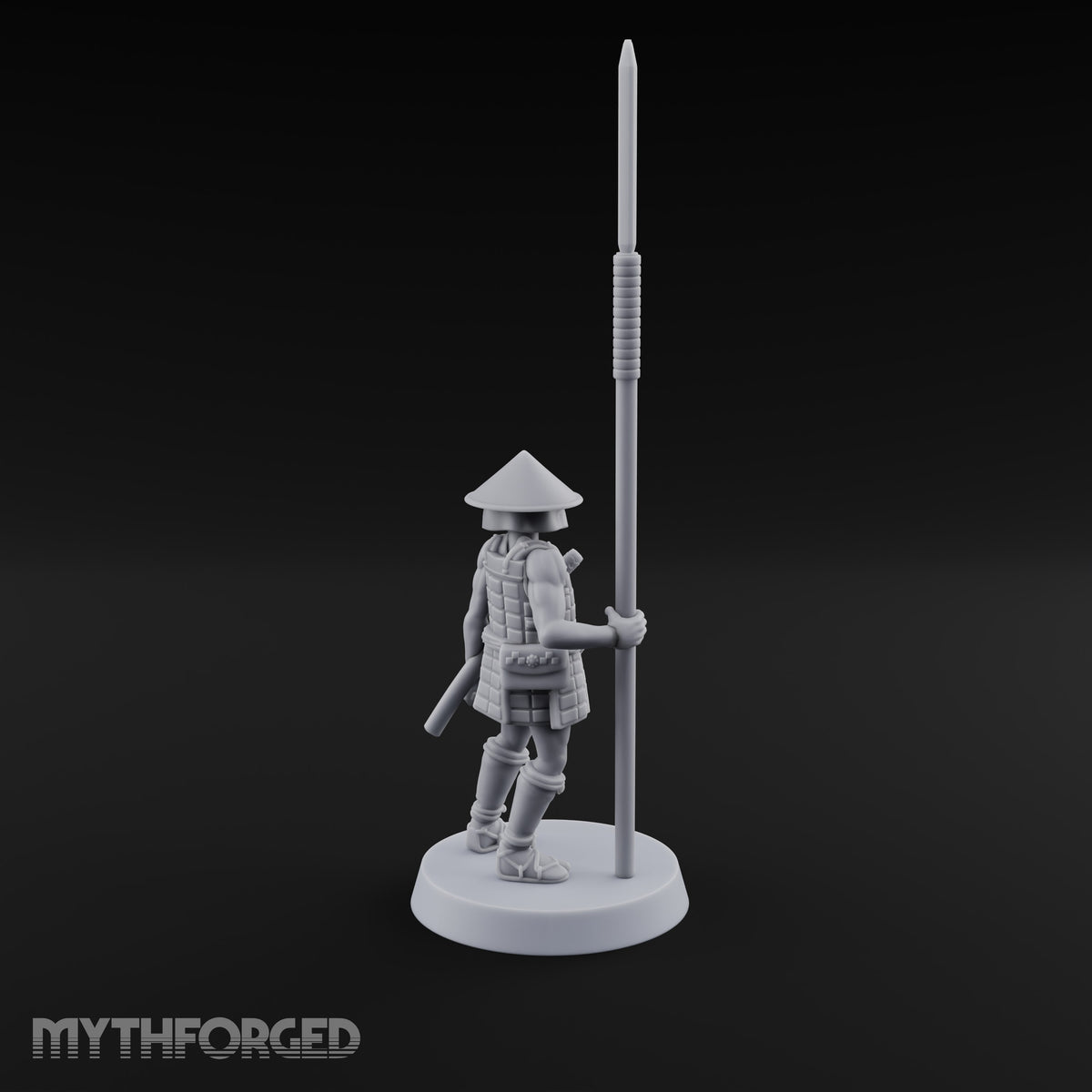 At Spear's Rest Human Ashigaru Spearman C
