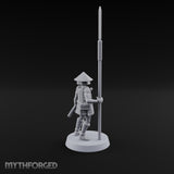 At Spear's Rest Human Ashigaru Spearman C