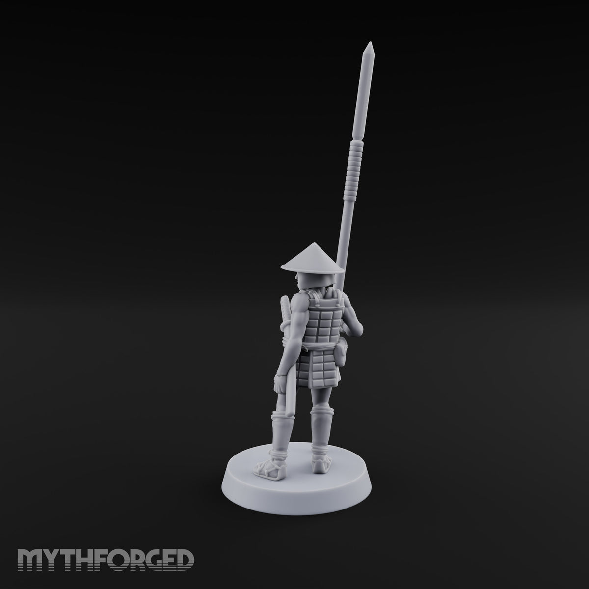 At Spear's Rest Human Ashigaru Spearman C
