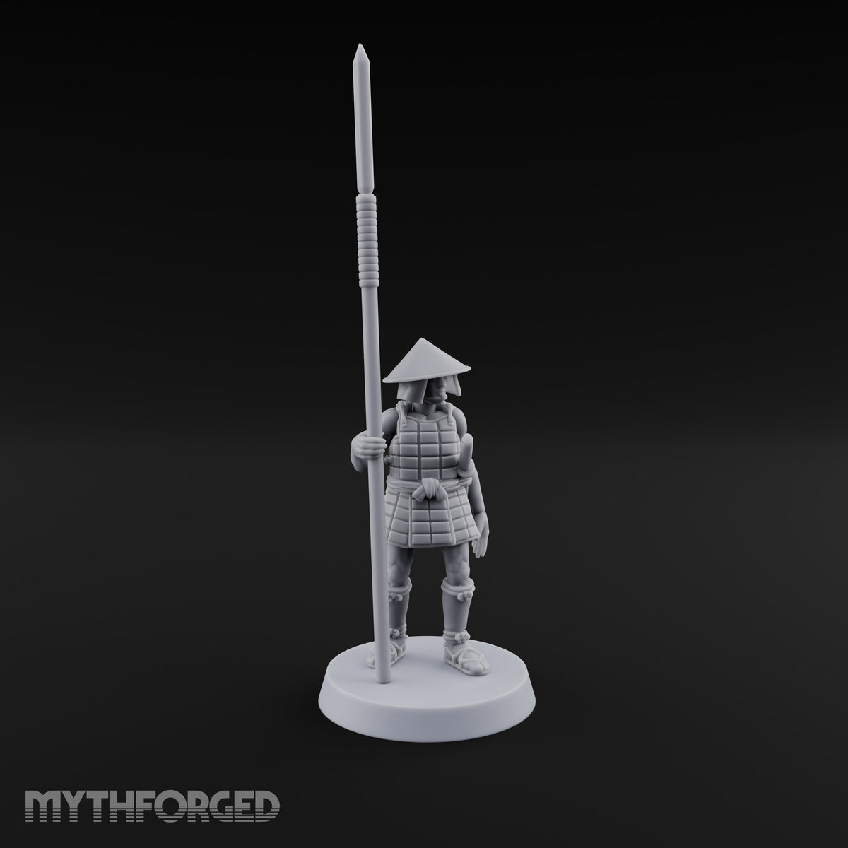At Spear's Rest Human Ashigaru Spearman D