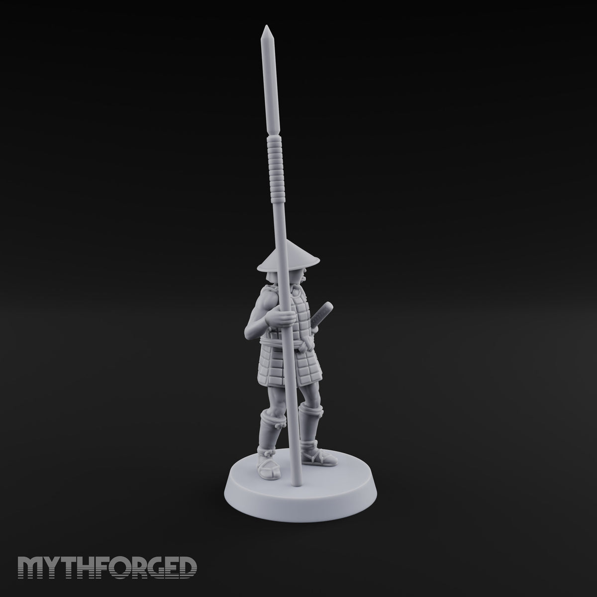 At Spear's Rest Human Ashigaru Spearman D