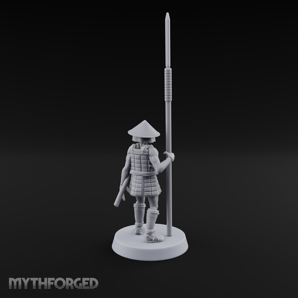 At Spear's Rest Human Ashigaru Spearman D