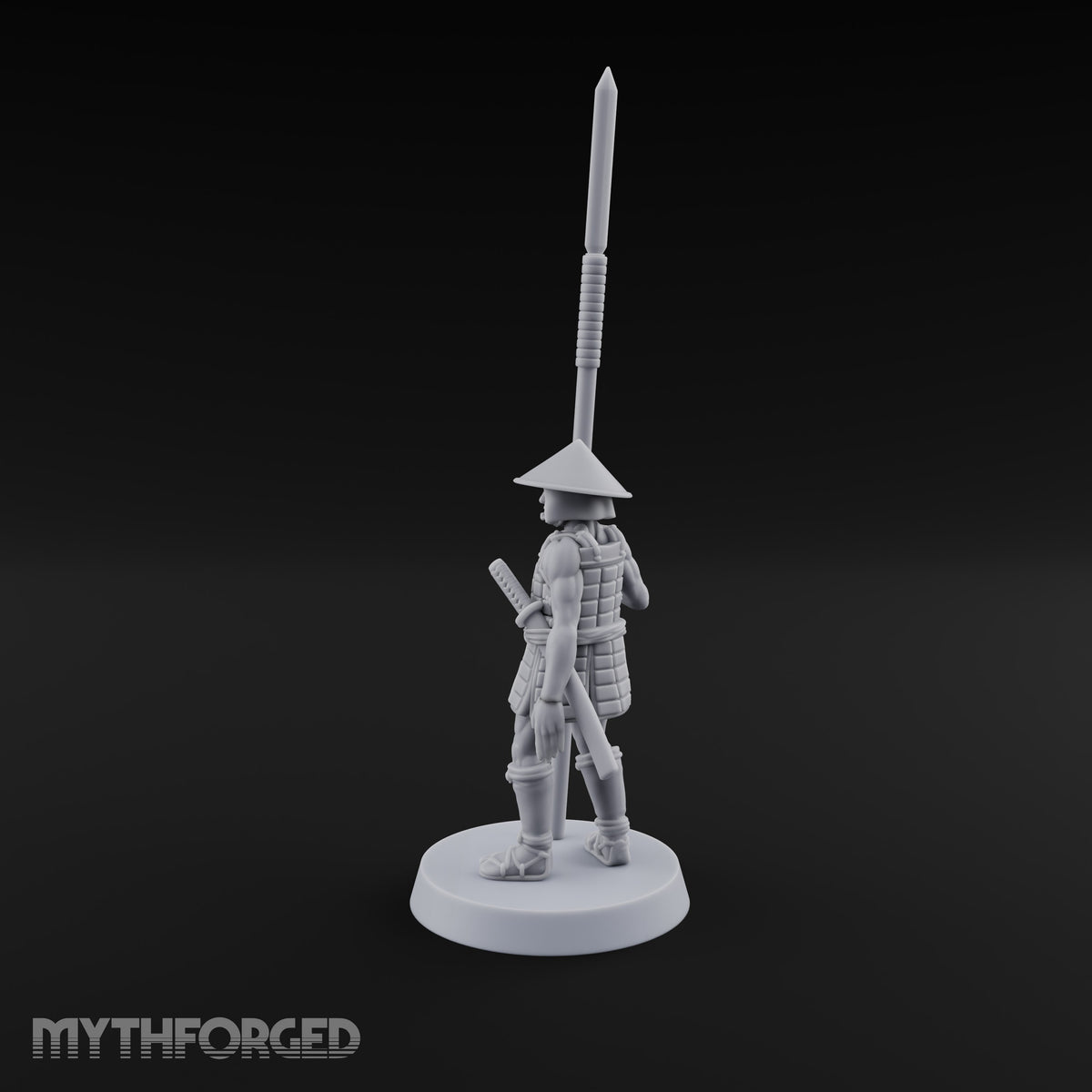 At Spear's Rest Human Ashigaru Spearman D