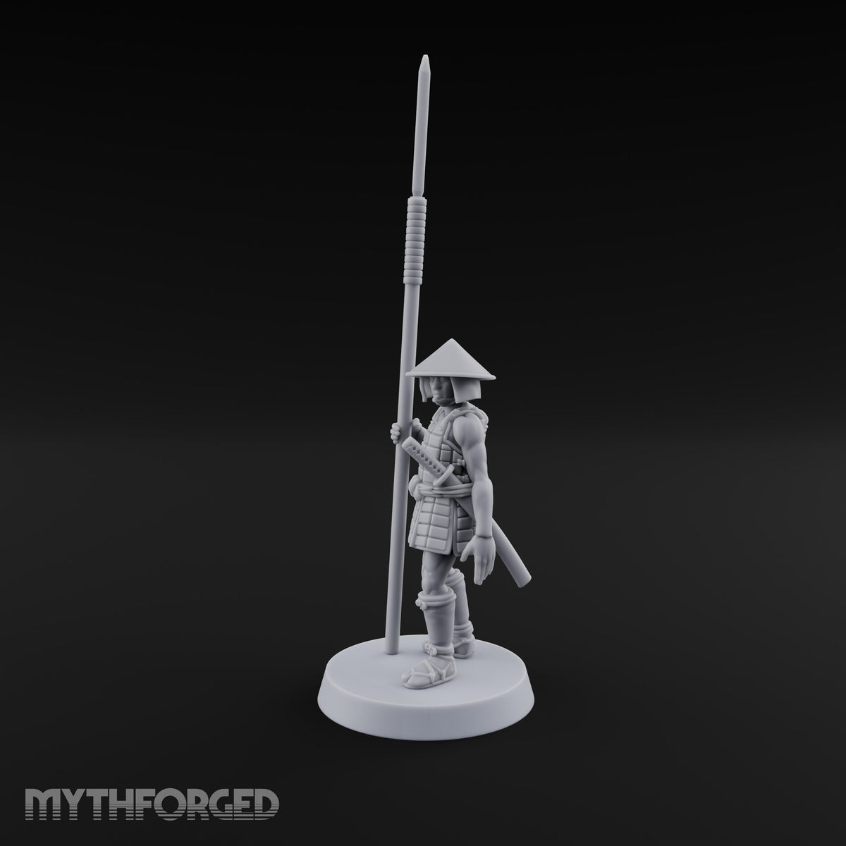 At Spear's Rest Human Ashigaru Spearman D