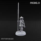 At Spear's Rest Human Ashigaru Spearmen — D