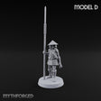 At Spear's Rest Human Ashigaru Spearman D