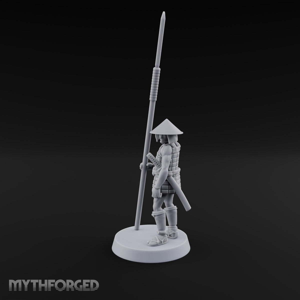 At Spear's Rest Human Ashigaru Spearman E