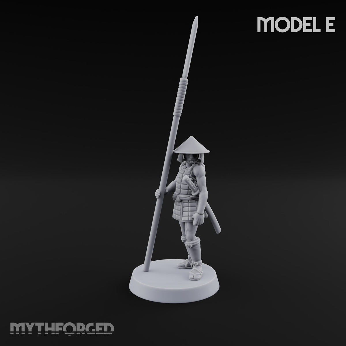 At Spear's Rest Human Ashigaru Spearman E