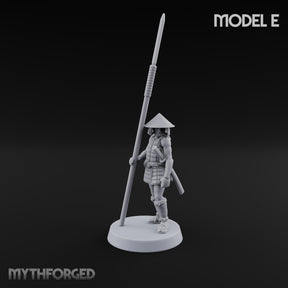 At Spear's Rest Human Ashigaru Spearman E