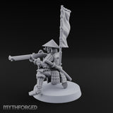 Matchlocks at the Ready Human Ashigaru Musketeer J