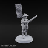 Matchlocks at the Ready Human Ashigaru Musketeer A