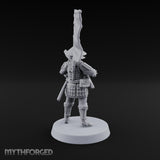 Matchlocks at the Ready Human Ashigaru Musketeer A