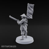 Matchlocks at the Ready Human Ashigaru Musketeer A