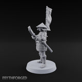 Matchlocks at the Ready Human Ashigaru Musketeer A