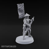 Matchlocks at the Ready Human Ashigaru Musketeer B