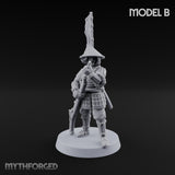 Matchlocks at the Ready Human Ashigaru Musketeers — B