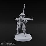 Matchlocks at the Ready Human Ashigaru Musketeers — C